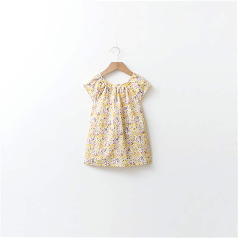 girl's T-shirt cotton girl vest cute and comfortable kid camisole girl simple casual clothes, Orange