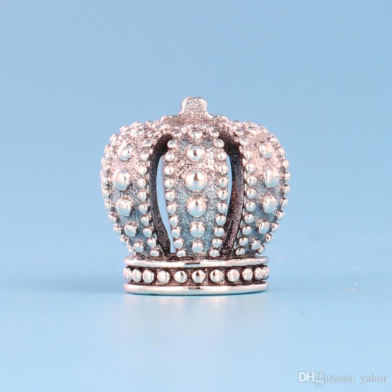 NEW Classical 925 Sterling Silver Crown Charm Set Original Box for Pandora DIY Bracelet European Beads Charms Jewelry accessories
NEW Classical 925 Sterling Silver Crown Charm Set Original Box for Pandora DIY Bracelet European Beads Charms Jewelry accessories