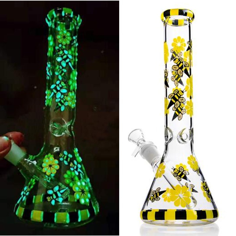 Yellow Bee Glass Beaker Base Bong Bubbler Waterpipes Thick Glass Water Bongs Dabber With 14mm Bowl Smoking Hookahs Shisha 8 Inchs
Yellow Bee Glass Beaker Base Bong Bubbler Waterpipes Thick Glass Water Bongs Dabber With 14mm Bowl Smoking Hookahs Shisha 8 Inchs