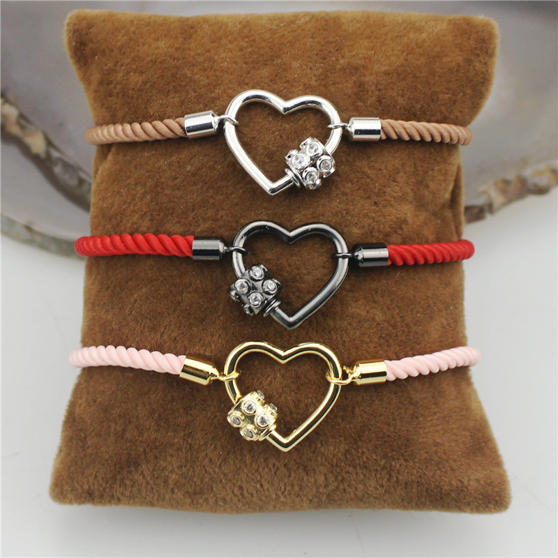 5pcs/lot New design colorful heart clasp cz bracelet,plated cubic zircon component,popular bracelet cheap wholesale
5pcs/lot New design colorful heart clasp cz bracelet,plated cubic zircon component,popular bracelet cheap wholesale