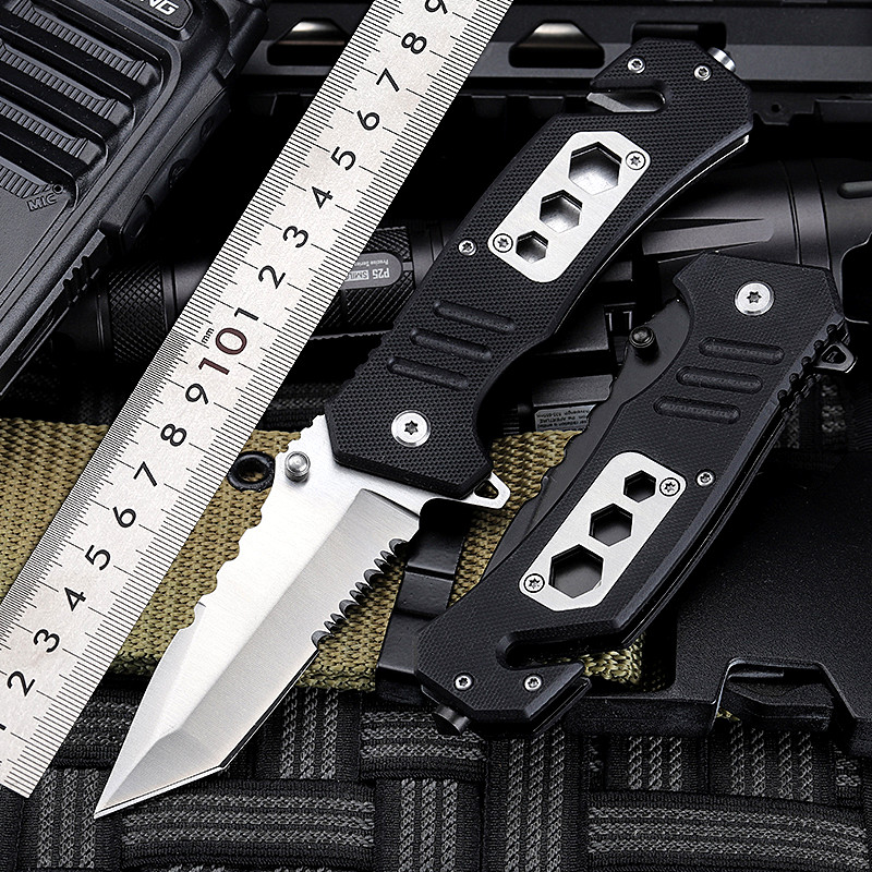 2020 New Free Shipping Outdoor Fixed Combat Tactical Pocket Folding Knife G10 Handle Wilderness Camping Survival Hunting Knives EDC Tools
2020 New Free Shipping Outdoor Fixed Combat Tactical Pocket Folding Knife G10 Handle Wilderness Camping Survival Hunting Knives EDC Tools