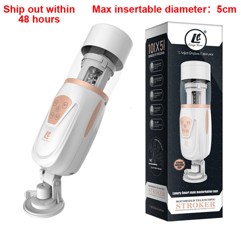 Electric Suck Male Masturbator Handsfree Automatic Piston Telescopic Masturbation Cup Oral Sex Machine Adults Sex Toys For Men Y191011