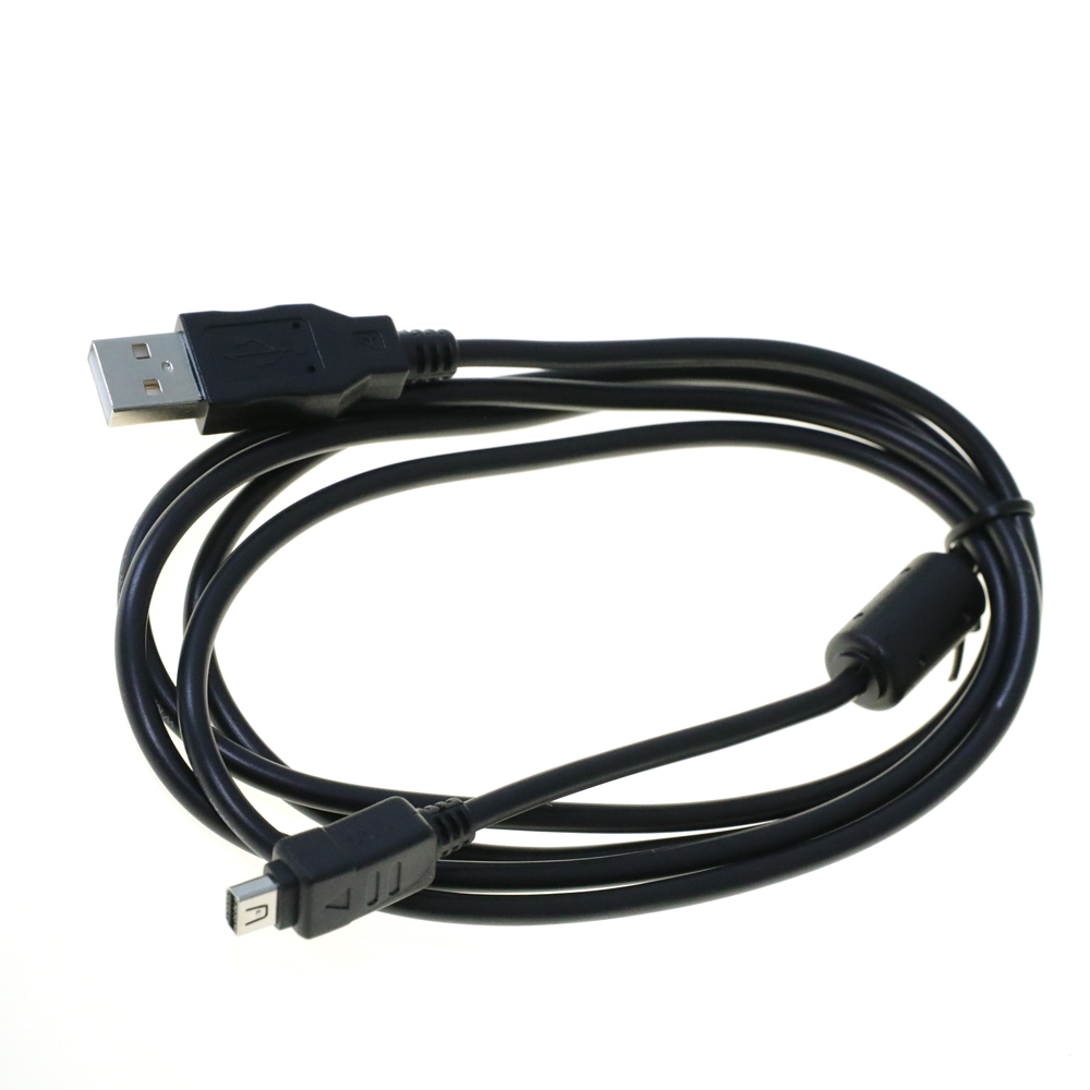 1.5m/4.9ft USB to 12P Data Cord Replacement USB5 USB6 Digital Cable Pure Copper Cores OD4.0 for CB-USB5 CB-USB6 Olympus Camera