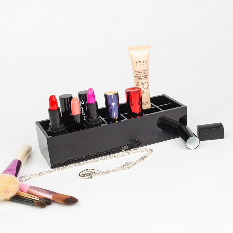 Fashion C Women high-grade black acrylic lipstick cosmetic storage box 14 grid makeup box desktop storage box Vip Gift
Fashion C Women high-grade black acrylic lipstick cosmetic storage box 14 grid makeup box desktop storage box Vip Gift