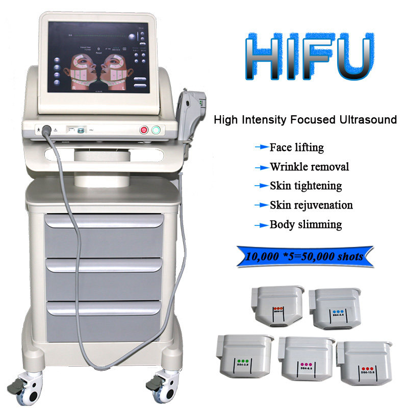 HIFU High Intensity Focused Ultrasound hifu Face Lifting Machine Wrinkle Removal With 5 Heads For Face And Body
HIFU High Intensity Focused Ultrasound hifu Face Lifting Machine Wrinkle Removal With 5 Heads For Face And Body