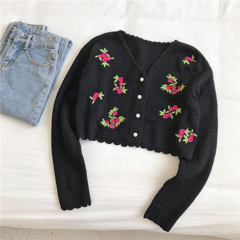 Embroidery Women Sweater Cardigans 2020 Vintage Cashmere Knitted Jacket Chic Oversized Cardigans Thin Female Clothes Girl Tops, Beige
Embroidery Women Sweater Cardigans 2020 Vintage Cashmere Knitted Jacket Chic Oversized Cardigans Thin Female Clothes Girl Tops, Beige
