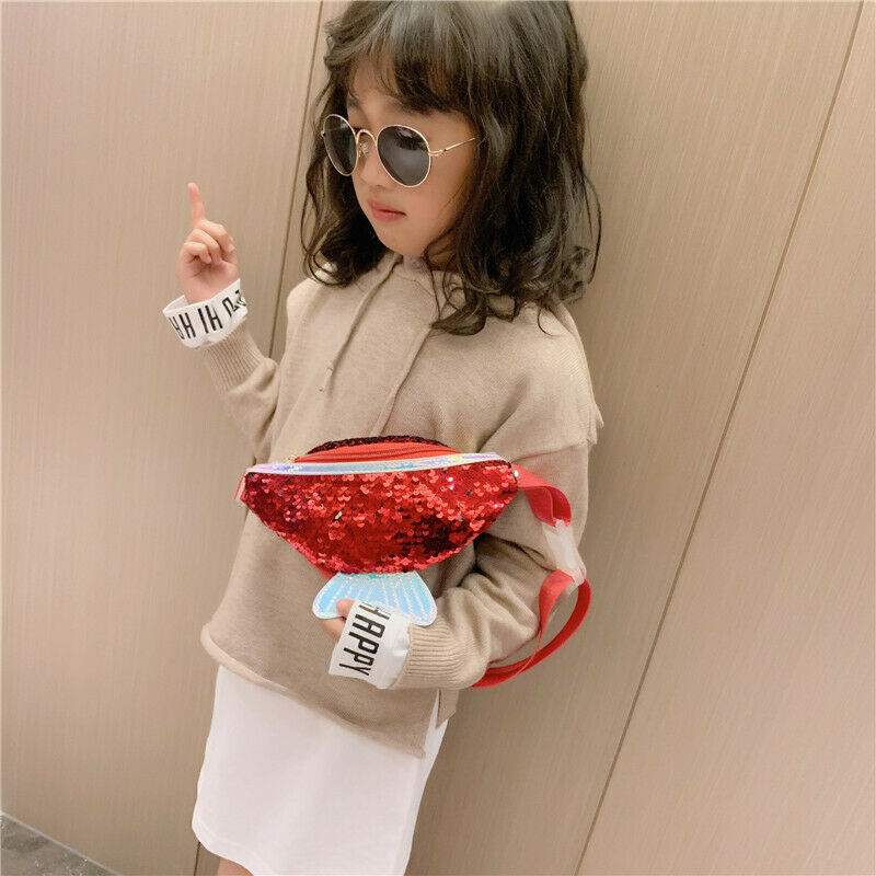 Children's Fishtail Sequin Crossbody Waist bag Kids Girls Fashion Sequin Waist Bag Single Shoulder Chest Mobile Coin Purse, Black
Children's Fishtail Sequin Crossbody Waist bag Kids Girls Fashion Sequin Waist Bag Single Shoulder Chest Mobile Coin Purse, Black