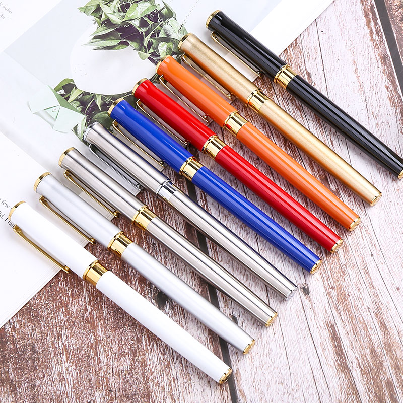 Creative Metal Gel Pen Fancy Gold Ballpen Business Writing Signature Office Accessory School Material Custom Stationery
Creative Metal Gel Pen Fancy Gold Ballpen Business Writing Signature Office Accessory School Material Custom Stationery