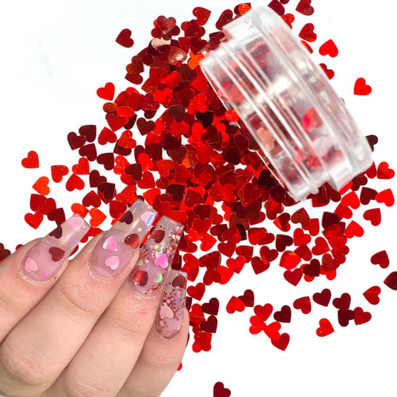 1 Box Red Love Heart Shape Beauty Nail Glitter Flakes Shining Sequins 3D Nails Decor DIY Nail Art Tips Art Decoration
1 Box Red Love Heart Shape Beauty Nail Glitter Flakes Shining Sequins 3D Nails Decor DIY Nail Art Tips Art Decoration