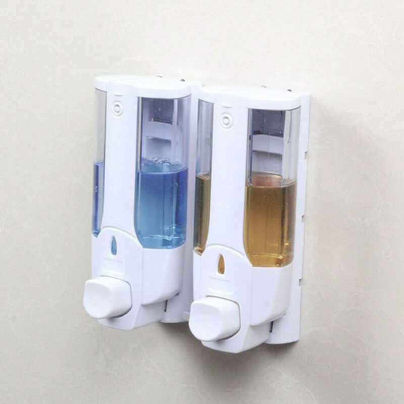 2020 New 700ML Dual Head Wall Mounted Soap Dispenser Shower Bath Washing Lotion Soap Shampoo Storage Box for Bathroom Kitchen
2020 New 700ML Dual Head Wall Mounted Soap Dispenser Shower Bath Washing Lotion Soap Shampoo Storage Box for Bathroom Kitchen