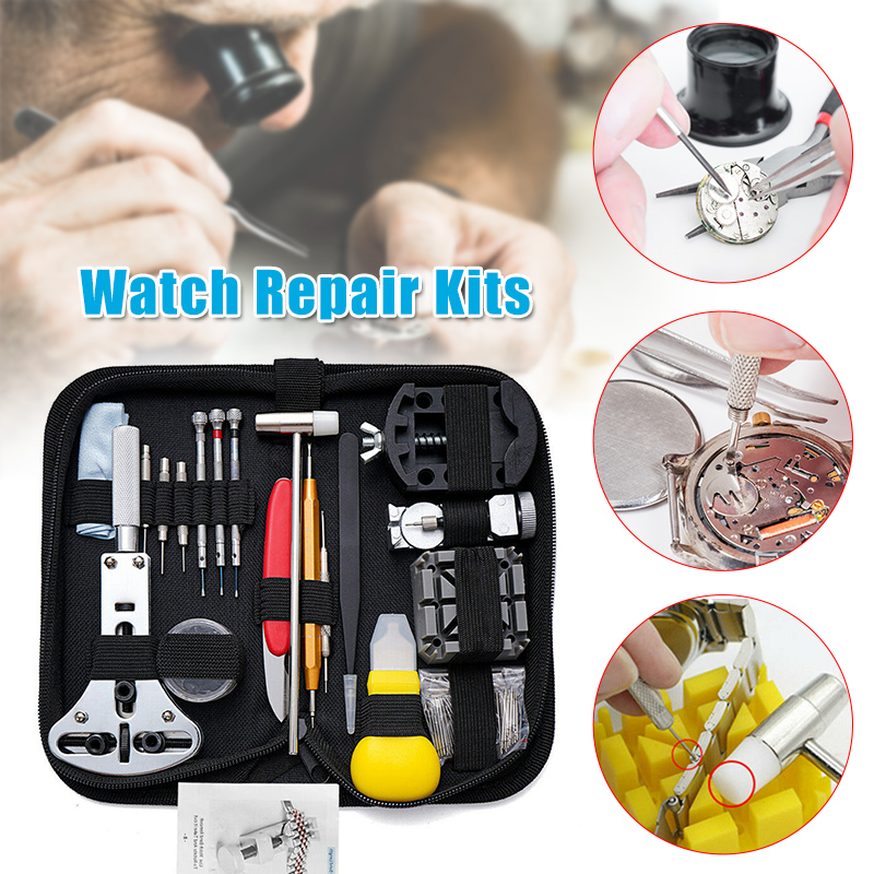 151 Pcs Watch Repair Tool Kit Case Opener Link Spring Bar Remover Portable Tool TN99
151 Pcs Watch Repair Tool Kit Case Opener Link Spring Bar Remover Portable Tool TN99
