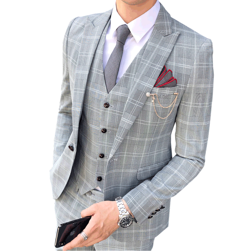 Men's Suits & Blazers 2021 Business Casual Dress Single Breasted Summer Clothing Boutiquehigh Quality Wedding Banquet Suit Three-piece Suit., Champagne
Men's Suits & Blazers 2021 Business Casual Dress Single Breasted Summer Clothing Boutiquehigh Quality Wedding Banquet Suit Three-piece Suit., Champagne