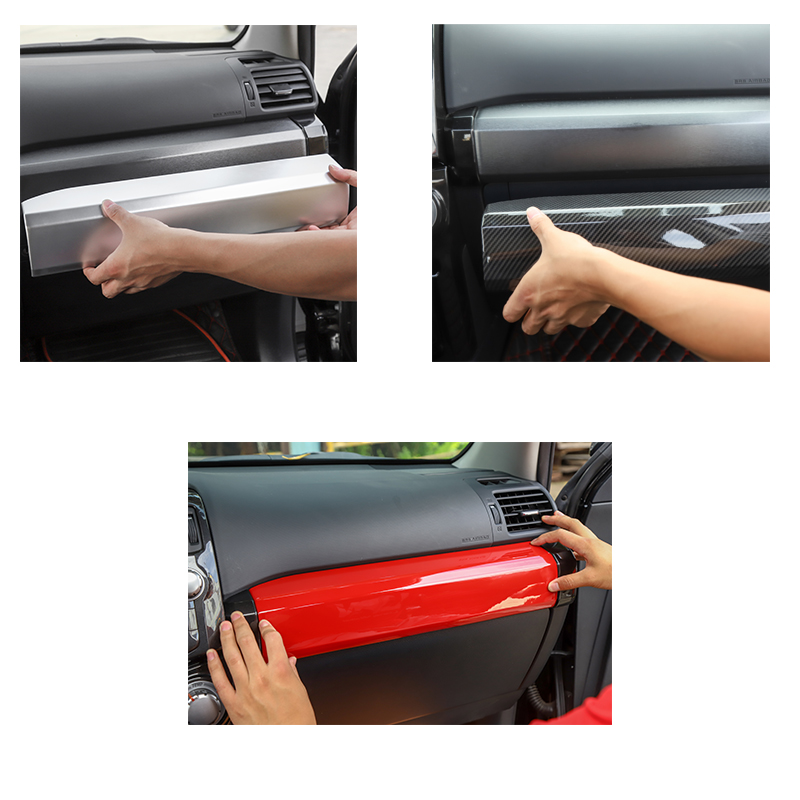 Co-Pilot Trim Panel Decoration Automotive Interior Stickers For Toyota 4Runner Car Styling Car Accessories