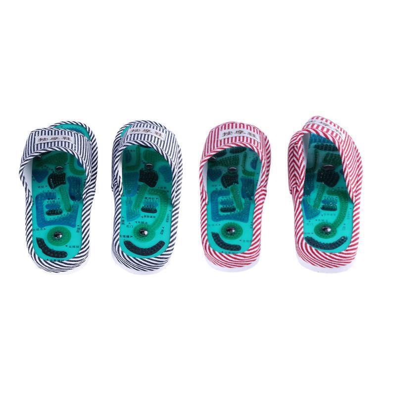 Foot Massager Slippers Magnetic Shoes Acupuncture Health Shoe Reflexology Healthy Feet Care Massage Magnet Shoes Healthy C18122801
