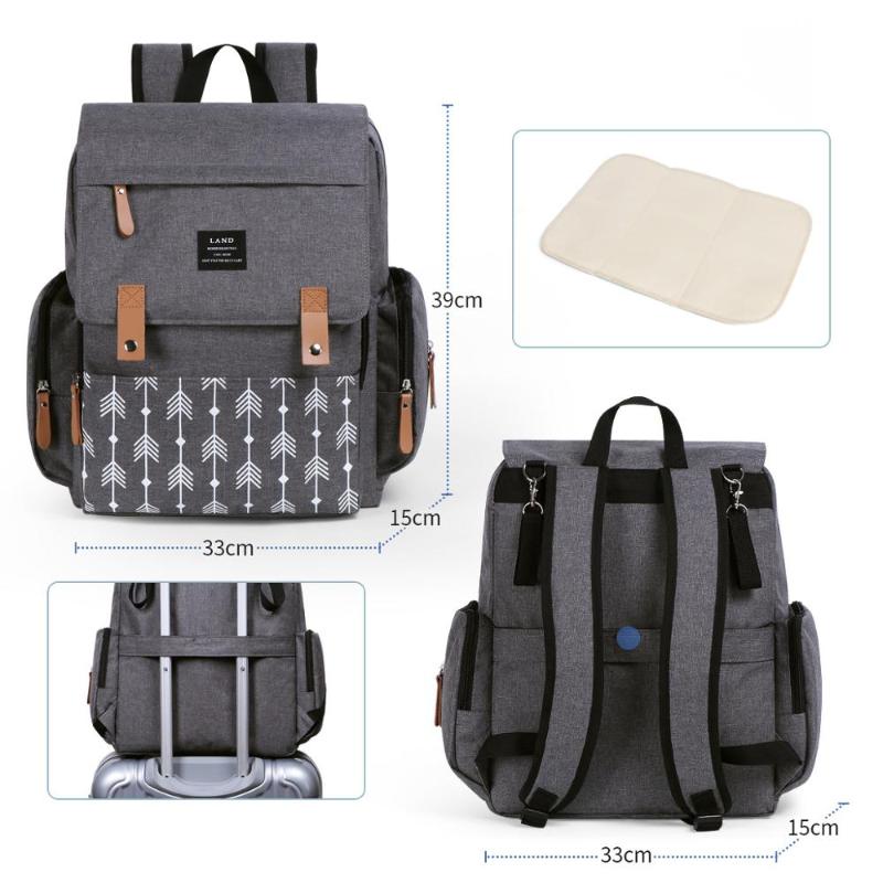 Baby Bags with Stroller Hooks Large Capacity Diaper Bags Waterproof Mummy Dad Bag Maternity Backpack Bag Travel Nursing, Multi
Baby Bags with Stroller Hooks Large Capacity Diaper Bags Waterproof Mummy Dad Bag Maternity Backpack Bag Travel Nursing, Multi