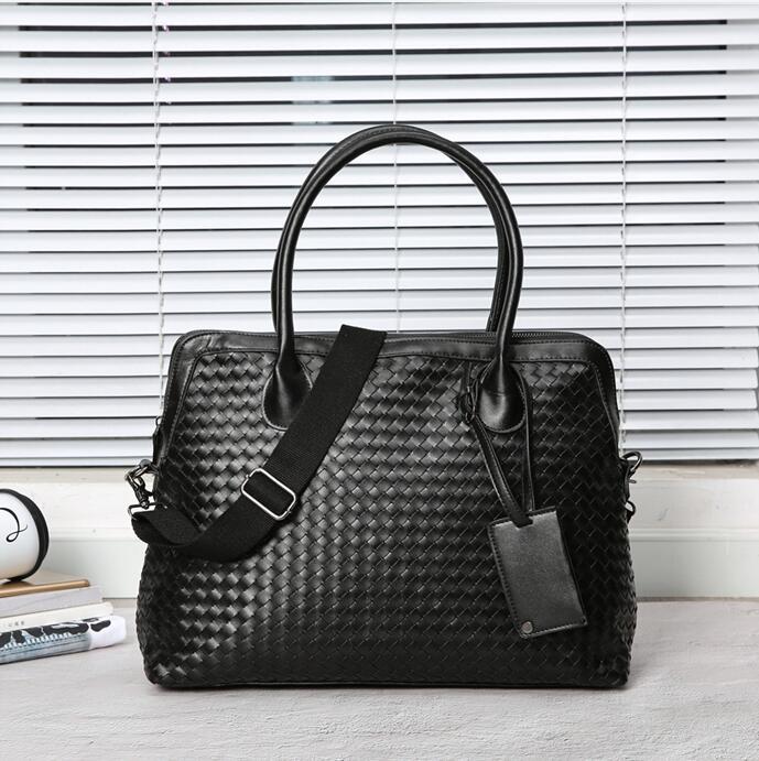 Factory wholesale men bag hand woven portable briefcase horizontal large capacity leather computer bags hands wovens leathers shoulder handbag, Black
Factory wholesale men bag hand woven portable briefcase horizontal large capacity leather computer bags hands wovens leathers shoulder handbag, Black