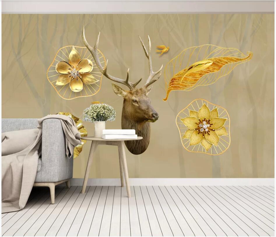 3d wallpaper custom photo Golden elk flowers fish bird forest tv background living room home decor 3d wall murals wallpaper for walls 3 d, Non-woven wallpaper
3d wallpaper custom photo Golden elk flowers fish bird forest tv background living room home decor 3d wall murals wallpaper for walls 3 d, Non-woven wallpaper