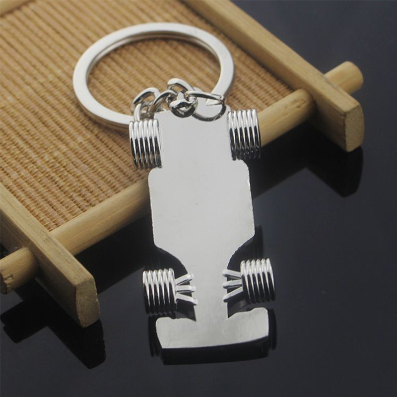 Cool Car Key Chain Key Ring F1 Racing Car Keychains Creative Metal Keychain For Fans Men Gifts
