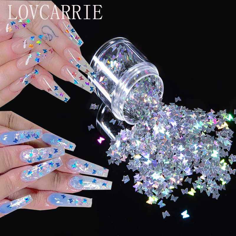 NEW 1 Box Holographic Nail Art Butterfly Sequins Laser Nail Glitter Powder Flakes Paillette Supplies for Nails Art Decorations
NEW 1 Box Holographic Nail Art Butterfly Sequins Laser Nail Glitter Powder Flakes Paillette Supplies for Nails Art Decorations