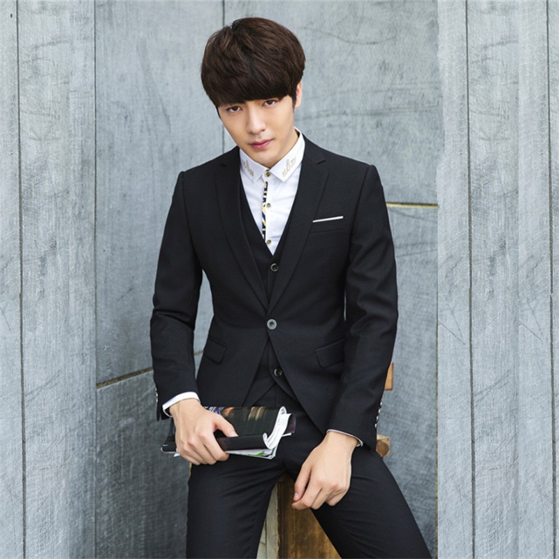 7 piece set New Men's Suit Suit Slim Style in Korean Version Custom Business Dress Bridegroom Wedding Dress, 2 button purple 2pcs
7 piece set New Men's Suit Suit Slim Style in Korean Version Custom Business Dress Bridegroom Wedding Dress, 2 button purple 2pcs