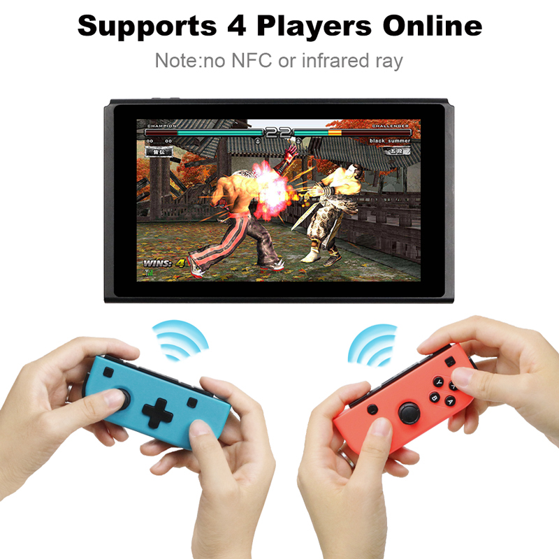 For Nintend Switch Joy-Con Wireless Bluetooth Pro Gamepad Controller Left and Right Handles Gaming Joysticks