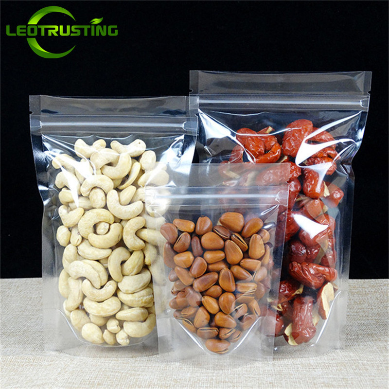 Leotrusting 100pcs/lot Stand up High Clear Plastic Ziplock Bag Plastic Display Packaging Bag Doypack Plastic Food Snack Nuts Storage Bag
Leotrusting 100pcs/lot Stand up High Clear Plastic Ziplock Bag Plastic Display Packaging Bag Doypack Plastic Food Snack Nuts Storage Bag