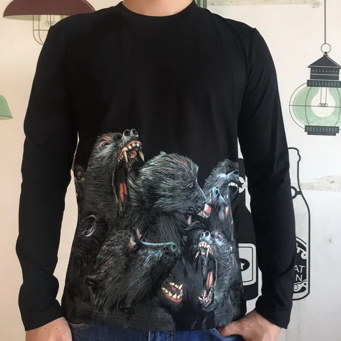 Luxury Men Designer Personalized Baboon Printing T-Shirt Men Women Cotton Black Long Sleeve T-Shirt Hip Hop Round Neck Bottoming Shirt, White;black
Luxury Men Designer Personalized Baboon Printing T-Shirt Men Women Cotton Black Long Sleeve T-Shirt Hip Hop Round Neck Bottoming Shirt, White;black