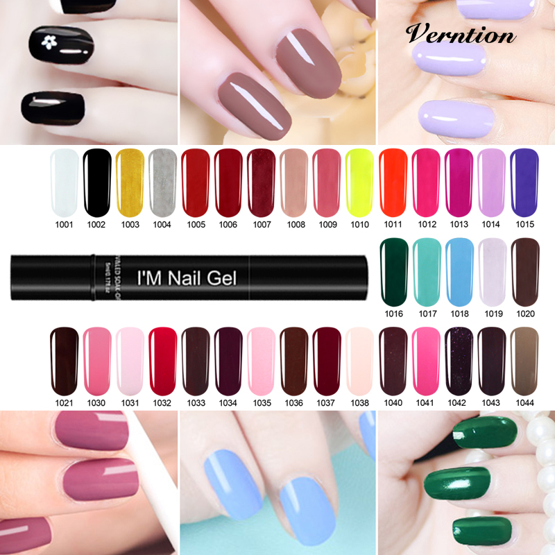 Verntio Poly Colors Pen 3 In 1 Nail Polish Pen Nail Art Tips UV Gel hybrid varnishes One Step Nails Glue No Need Top Base Coat, Fs001
Verntio Poly Colors Pen 3 In 1 Nail Polish Pen Nail Art Tips UV Gel hybrid varnishes One Step Nails Glue No Need Top Base Coat, Fs001