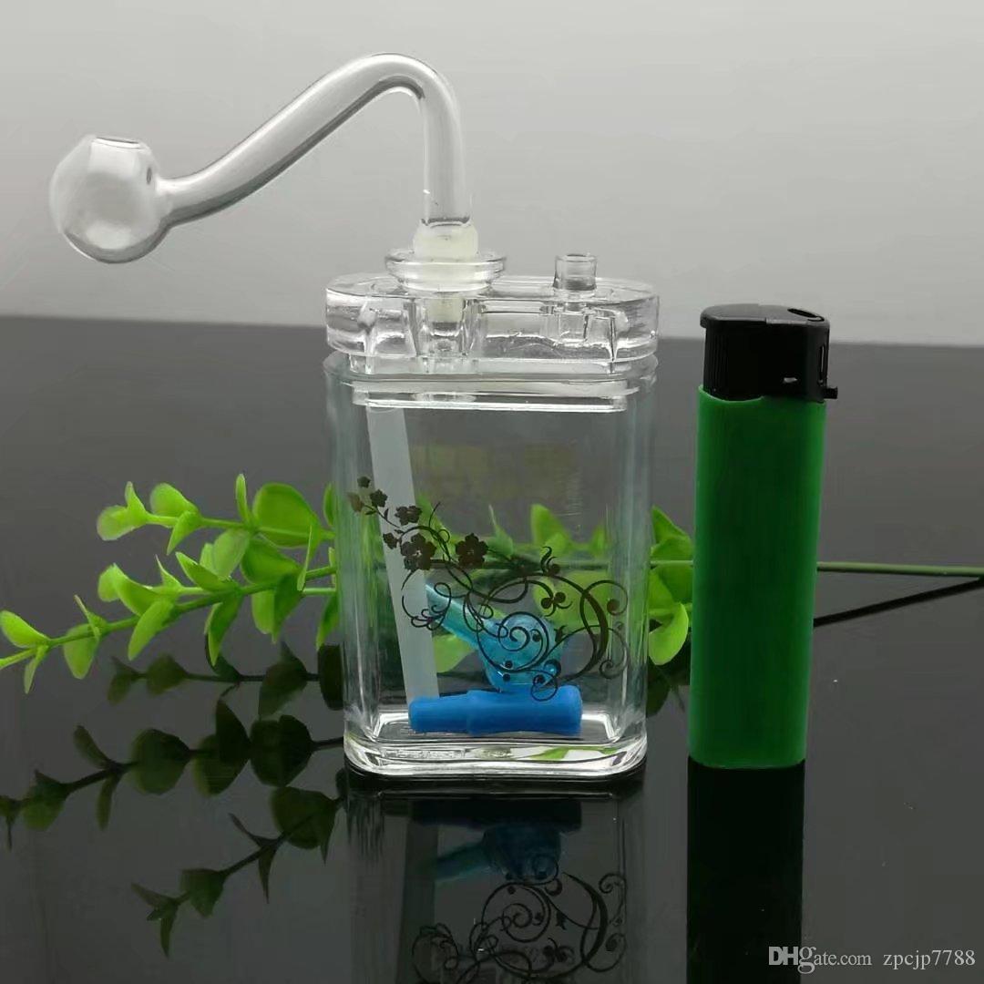 Acrylic glass hookah cigarette case Wholesale Glass bongs Oil Burner Glass Water Pipes Oil Rigs Smoking Free
Acrylic glass hookah cigarette case Wholesale Glass bongs Oil Burner Glass Water Pipes Oil Rigs Smoking Free