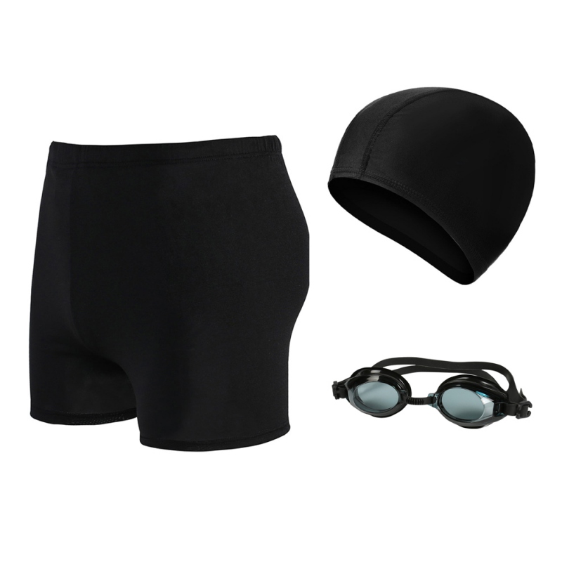 3 PCS Swim Suit Men Swimwear With Swimming Goggles Cap And Mens Swim Briefs Swimming Shorts Swimsuit For Men
3 PCS Swim Suit Men Swimwear With Swimming Goggles Cap And Mens Swim Briefs Swimming Shorts Swimsuit For Men