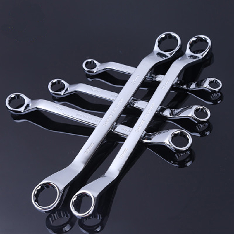 Double-headed Plum Wrenches 45 Degree Angle Car Repair Quick Manual Spanner Auto Repair Hardware Tools Household Tool