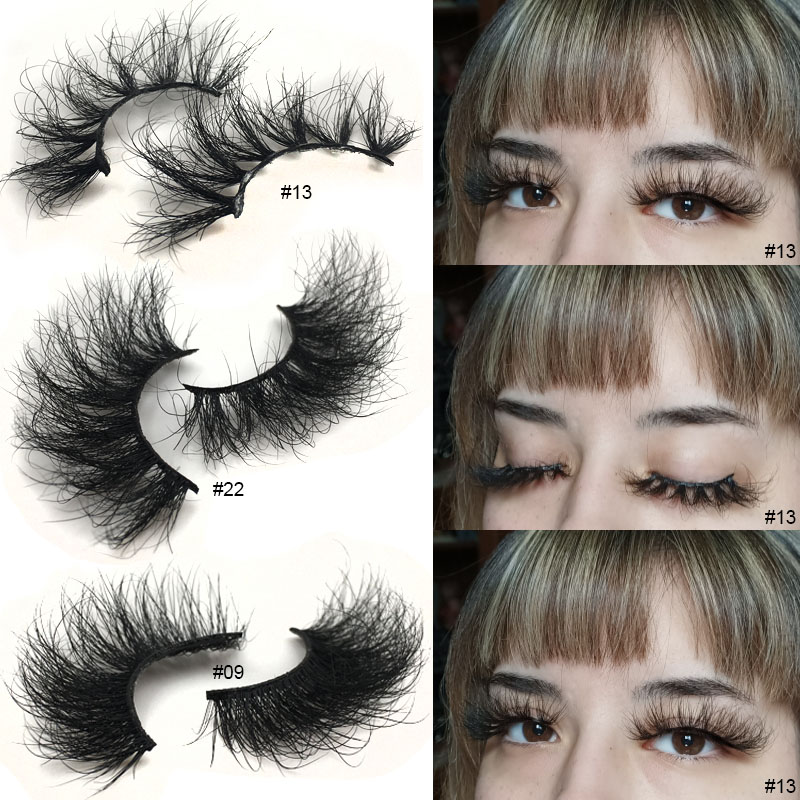 False Eyelashes 25 mm Mink Lashes Dramatic Long Fluffy Messy Eyelashes Makeup 3D Lashes 25mm Mink Wholesale
False Eyelashes 25 mm Mink Lashes Dramatic Long Fluffy Messy Eyelashes Makeup 3D Lashes 25mm Mink Wholesale
