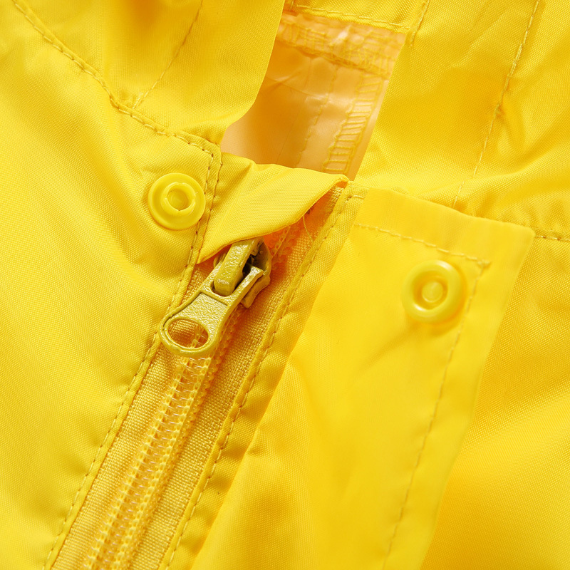 Animal Lion Raincoat For 1-6 years Kid Hood Waterproof Rain Coat For Children Jumpsuit Rains Suit Students Baby Rain Coat Poncho