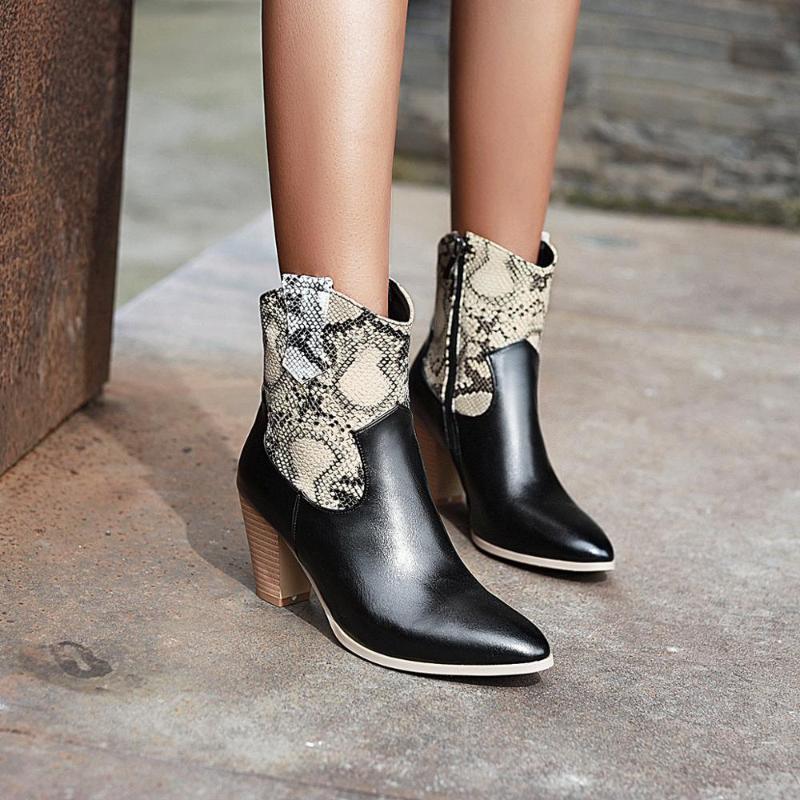 2020 Motorcycle Western Cowboy Boots Women Animal Snake pattern PU Leather High Heels slip on Cowgirl Booties Ankle botas Shoes, 2 yellow
2020 Motorcycle Western Cowboy Boots Women Animal Snake pattern PU Leather High Heels slip on Cowgirl Booties Ankle botas Shoes, 2 yellow