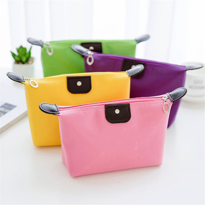 Cosmetic Bag Old Cobbler College Girl Cosmetic Bag Nylon Cloth Color Wash Bags Stylish Zipper Small Bag EEA1300-1, As pic
Cosmetic Bag Old Cobbler College Girl Cosmetic Bag Nylon Cloth Color Wash Bags Stylish Zipper Small Bag EEA1300-1, As pic