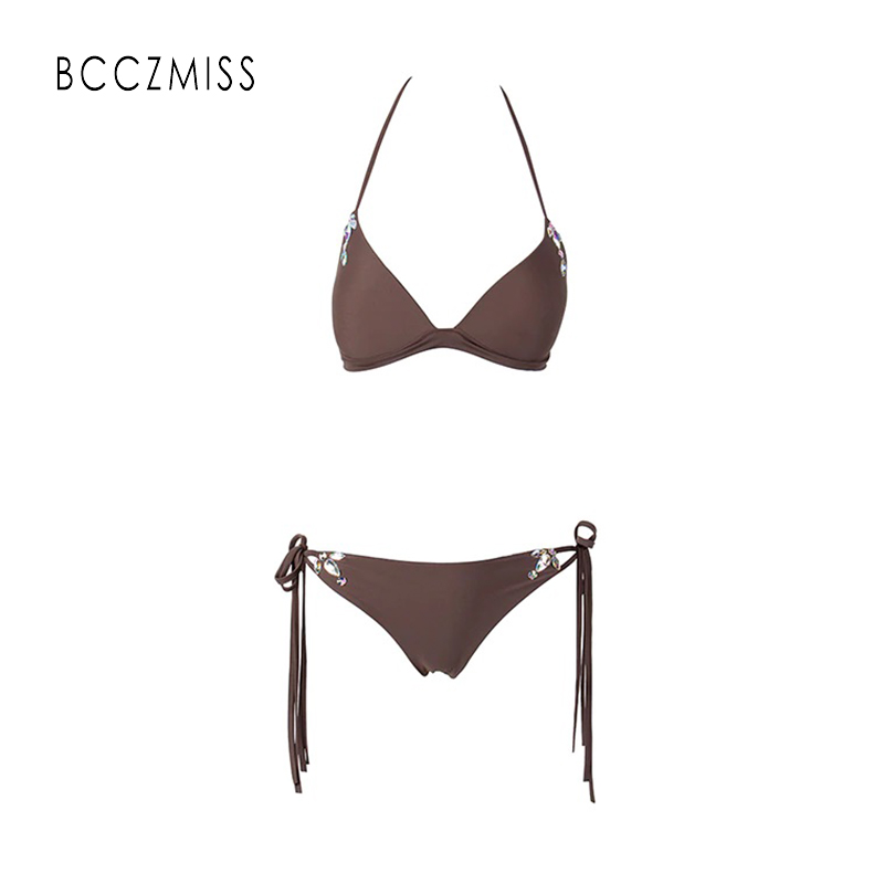 BCCZMISS Swimming Brown Hot Sexy Suitwear For Women Beaded Decoration Female Bikini Two-Pieces Beach
BCCZMISS Swimming Brown Hot Sexy Suitwear For Women Beaded Decoration Female Bikini Two-Pieces Beach
