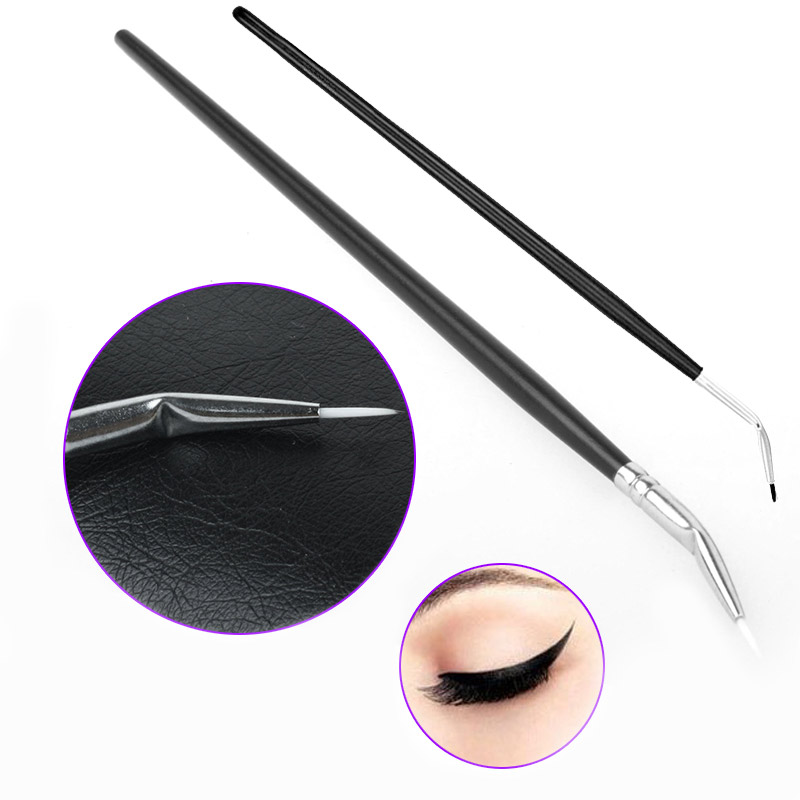 New Hot Professional Makeup Cosmetic Soft Eye Liner Eyeliner Elbowed Brush SNO88, As show
New Hot Professional Makeup Cosmetic Soft Eye Liner Eyeliner Elbowed Brush SNO88, As show