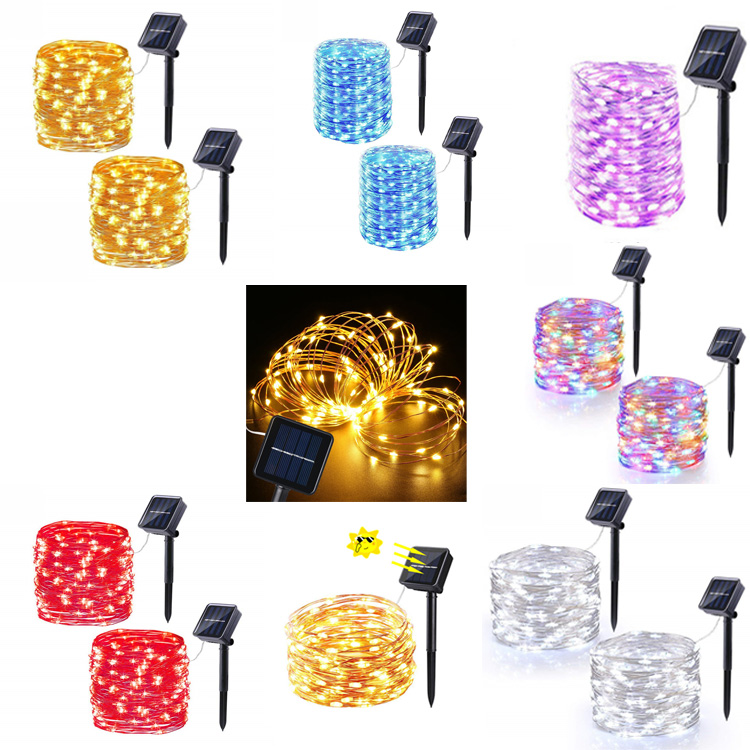 7m 12m 22m Solar Lamps LED String Lights 100/200 LEDS Outdoor Fairy Holiday Christmas Party Garlands Lawn Garden Waterproof
7m 12m 22m Solar Lamps LED String Lights 100/200 LEDS Outdoor Fairy Holiday Christmas Party Garlands Lawn Garden Waterproof