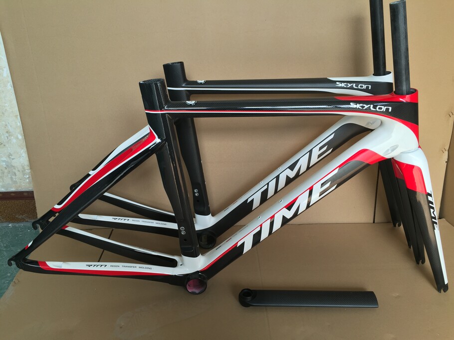 red matte glossy Cycling Bike Frameset Super Light Just 850g weight MATTE GLOSSY FRAME C1 от DHgate WW