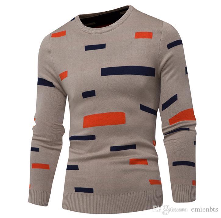 Autumn New Casual Geometric Long Sleeved Crew Neck Pullover Sweaters Mens Fashion Sweaters Mens Designer Sweaters, White;black
Autumn New Casual Geometric Long Sleeved Crew Neck Pullover Sweaters Mens Fashion Sweaters Mens Designer Sweaters, White;black