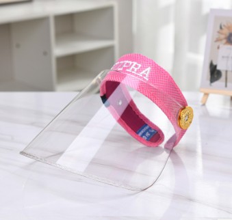 Workshop Cooking Cleaning Protective Face Shield Clear Visor Flip Up Transparent Mask Anti Splash Elastic Band Full Face Cover