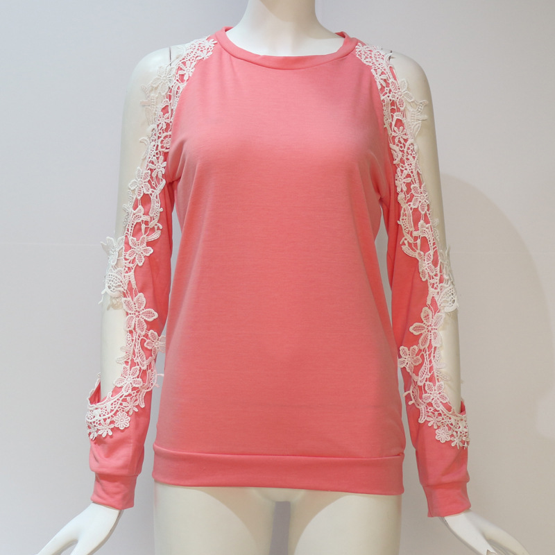 2020 Women Long Sleeve Lace Blouse Causal Loose Solid Tops Tees Sexy Off Shoulder O-neck Blouse Shirt Fashion, 4#
2020 Women Long Sleeve Lace Blouse Causal Loose Solid Tops Tees Sexy Off Shoulder O-neck Blouse Shirt Fashion, 4#