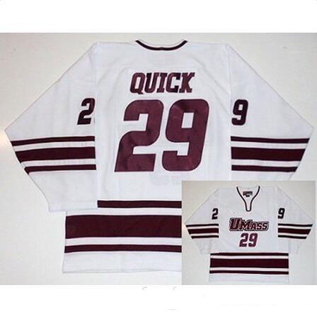 custom jersey 5XL 6XL Vintage UMASS MINUTEMEN#29 JONATHAN QUICK Hockey Jersey Embroidery Stitched Customize any number and name Jerseys, Black;red
custom jersey 5XL 6XL Vintage UMASS MINUTEMEN#29 JONATHAN QUICK Hockey Jersey Embroidery Stitched Customize any number and name Jerseys, Black;red