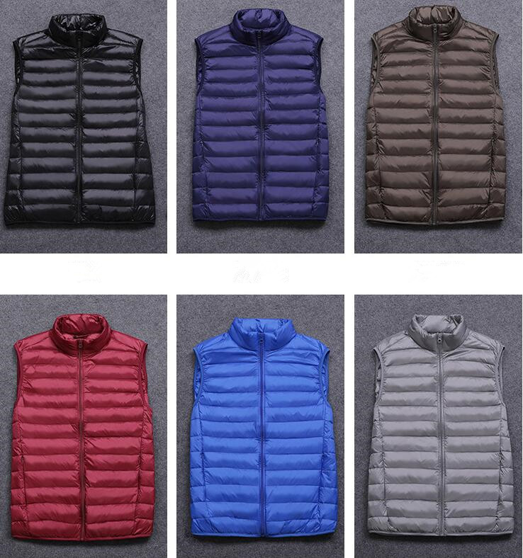 Mens Light Down Vest Winter Ultra Thin Down Jacket Sleeveless Warm Vest Waistcoats Plus Size M- 2019, Gray
Mens Light Down Vest Winter Ultra Thin Down Jacket Sleeveless Warm Vest Waistcoats Plus Size M- 2019, Gray