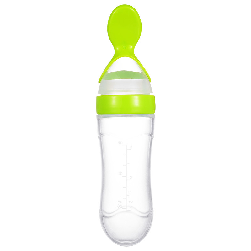 2Pcs/90ml Baby Squeezing Feeding Spoon Silicone Feeding Bottle Training Spoon Infant Cereal Food Spoon Infant Cereal Supplement #20
2Pcs/90ml Baby Squeezing Feeding Spoon Silicone Feeding Bottle Training Spoon Infant Cereal Food Spoon Infant Cereal Supplement #20
