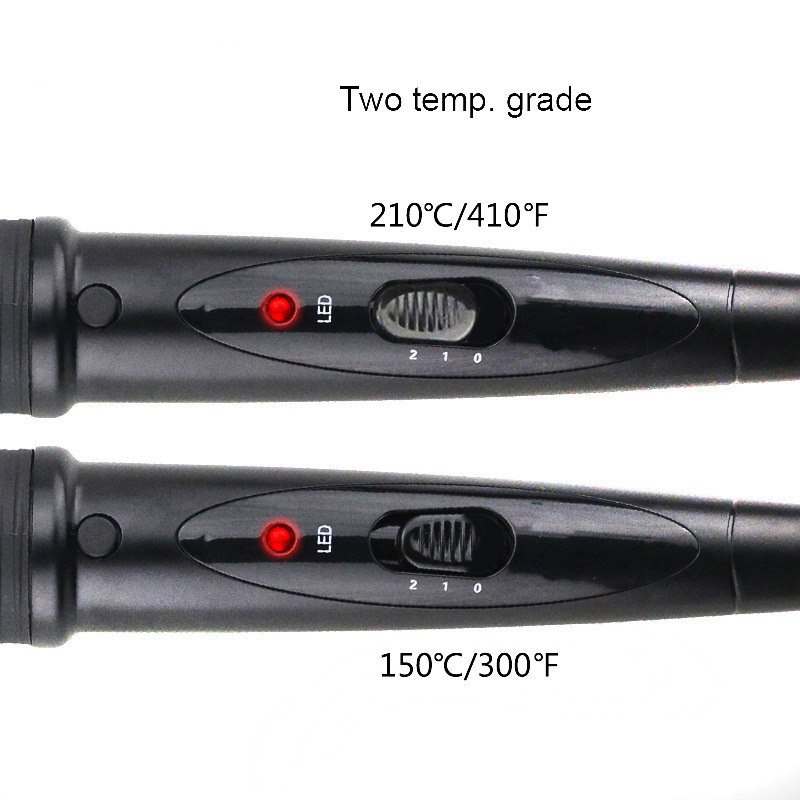 5in1 Multi-function Hair Curler Set Straightener Hair Comb Conical Hot curling Brush Bead Curling Iron Ceramics Styling Tools