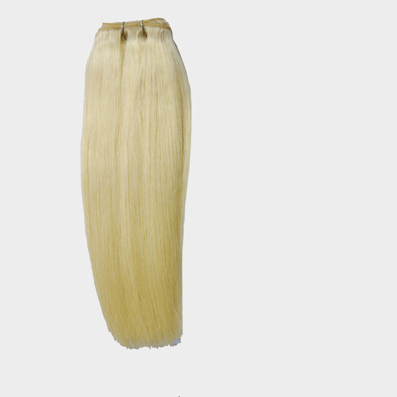 Hot sale 100g 4pcs Hair Weaves Double Wefts 100g/pc 613 Russian Blonde human hair Color 613 Can be Dyed Human Hair Extension
