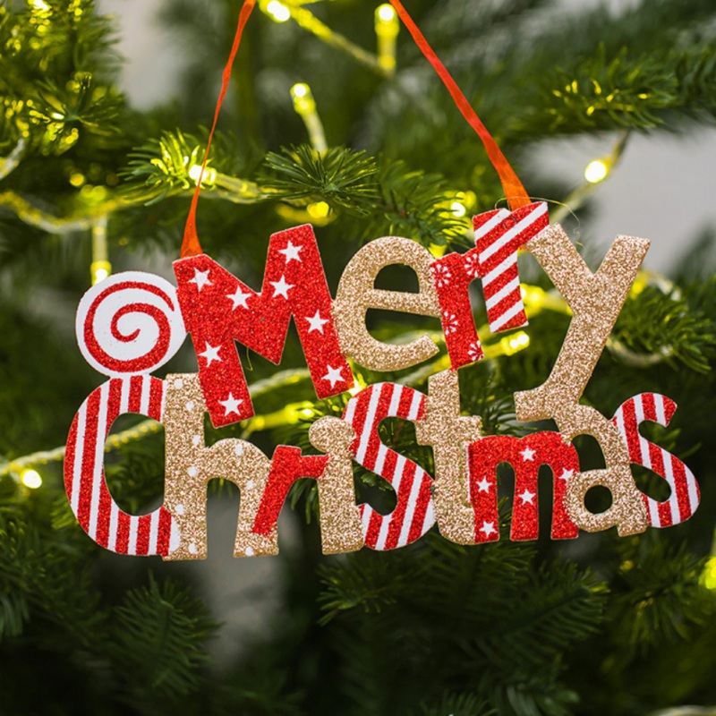 Glittering Merry Christmas Letter Sign With Hanging String For Xmas Tree Home Door Window Decor
Glittering Merry Christmas Letter Sign With Hanging String For Xmas Tree Home Door Window Decor