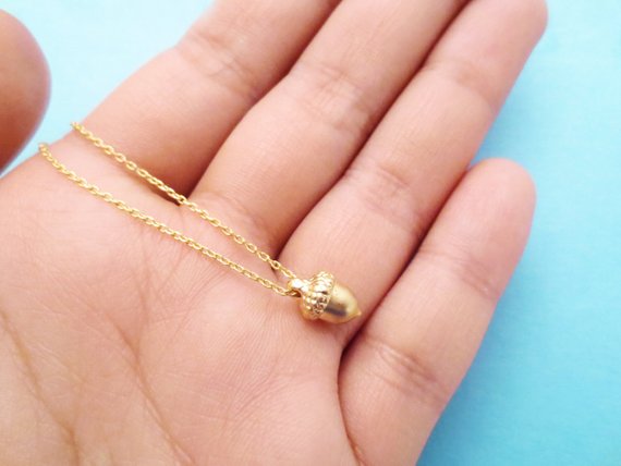 10PCS Cute Cartoon Pinecone Bracelet Tiny Acorn Bracelet Minimal Pine Cone Bracelet Small Squirrel Nut Chain Bracelets for Women