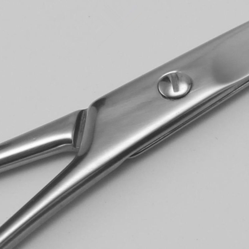 Stainless Steel Beard Scissor Hair Trimmer Beard Mustache Shaving Shear Scissor Eyebrow Bang Scissor Men Beard Shaver Tools F3851
